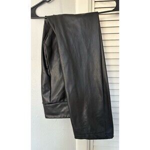 Forever 21 Faux Leather High-Rise Leggings - Size L